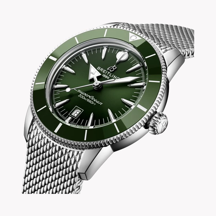 Breitling Superocean Heritage B31 Automatic 44 44mm, Green Dial, Baton Numerals_2