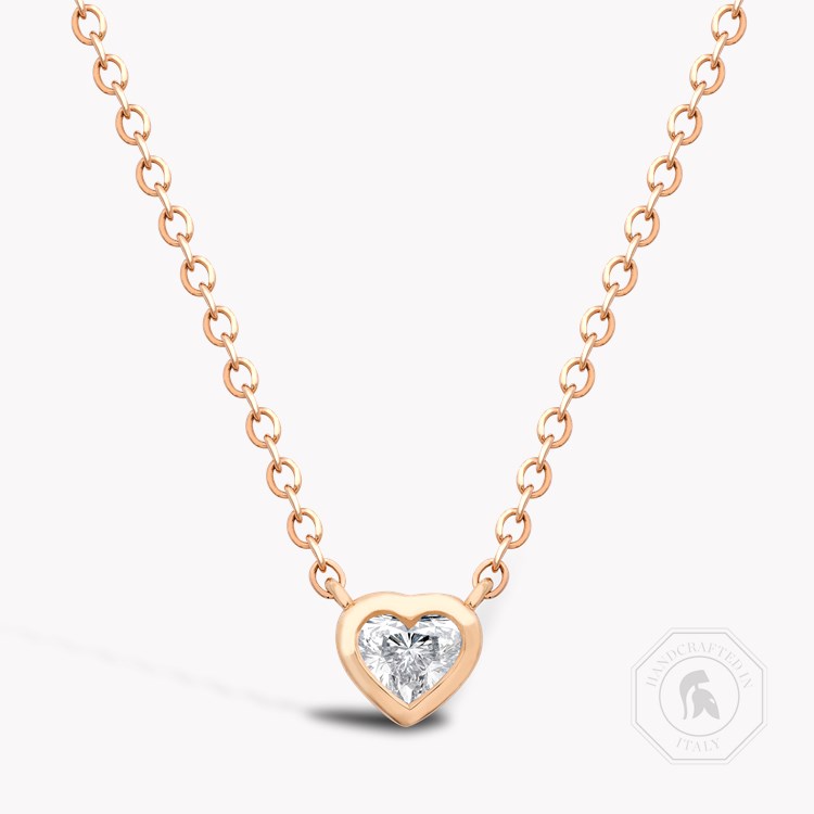 Sundance Diamond Necklace Heartshaped, Rubover Set_1