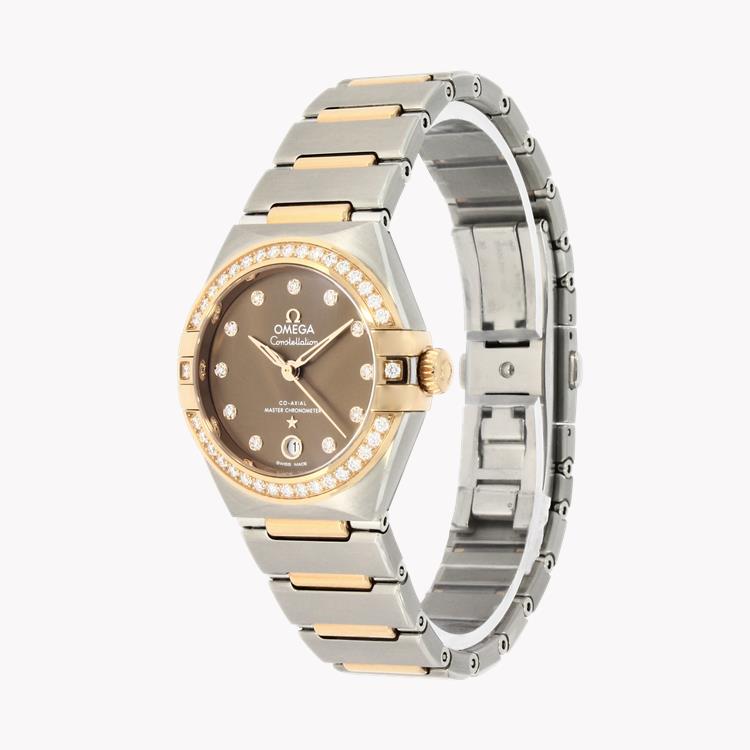 OMEGA Constellation   O13125292063001 29mm, Brown Dial, Diamond Numerals_2