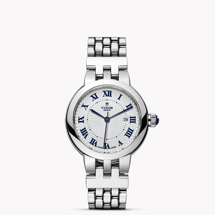 Tudor Clair De Rose 30mm. White Dial. Roman Numerals_1