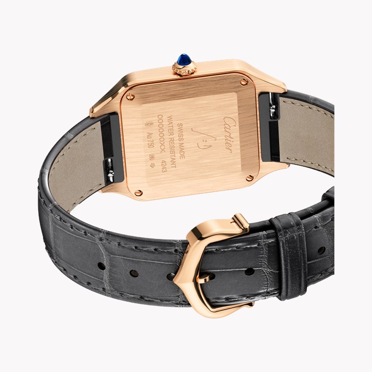 Cartier Santos-Dumont Small, Silver Dial, Roman Numerals_3