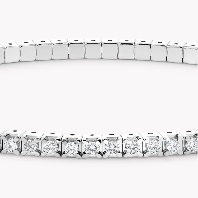 Expandable Diamond Bangle Brilliant Cut, Four Claw Set_2