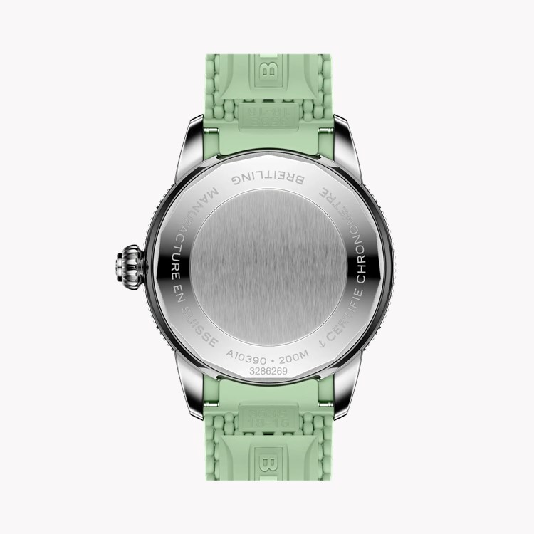 Breitling Superocean Automatic 36mm, Green Dial, Baton Numerals_4