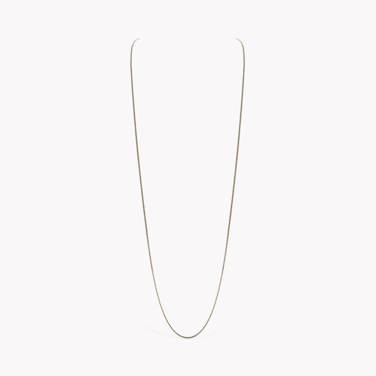 Victorian Muff Chain Necklace 60 Inch Chain_1