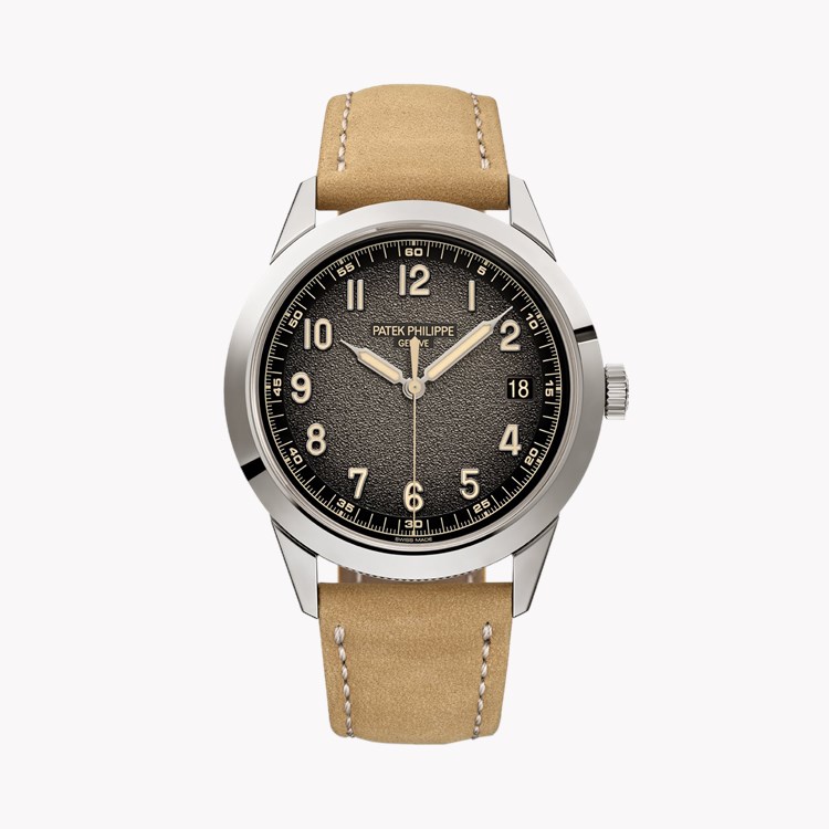 Patek Philippe Calatrava 40mm, Gray Dial, Arabic Numerals_1