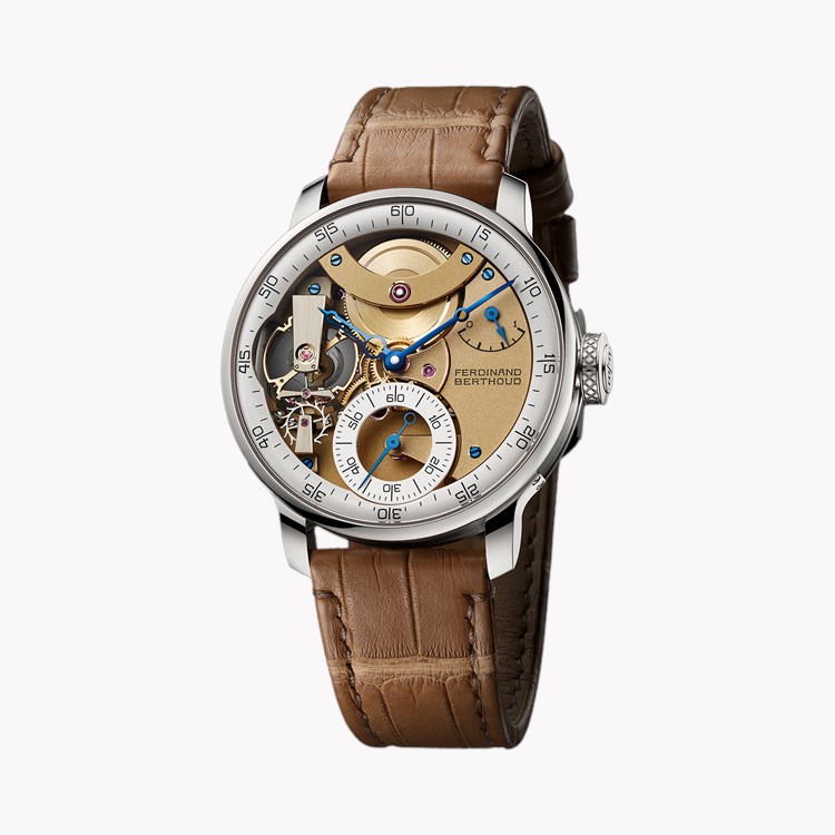 Ferdinand Berthoud Chronomètre FB 3SPC 42.3mm, Silver Dial, Arabic/Baton Numerals_1