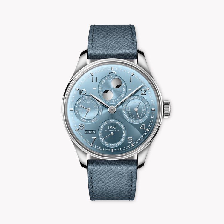 IWC Portugieser Perpetual Calendar 44.4mm, Blue Dial, Arabic Numerals_1