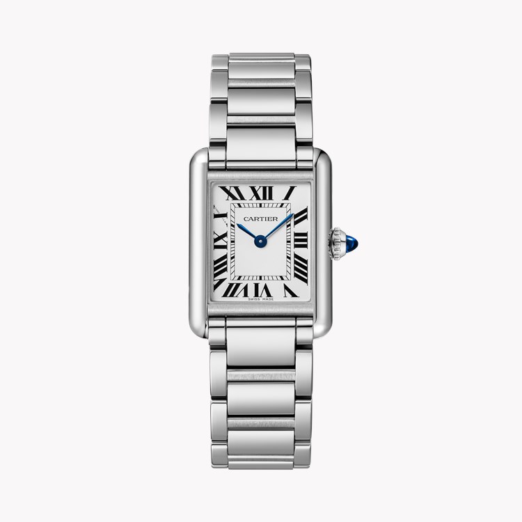 Cartier Tank Must SolarBeat 22mm, Silver Dial, Roman Numeral_1
