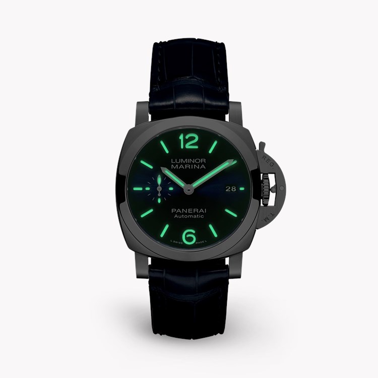 Panerai Luminor Quaranta 40mm, Blue Dial, Baton/Arabic Numerals_3