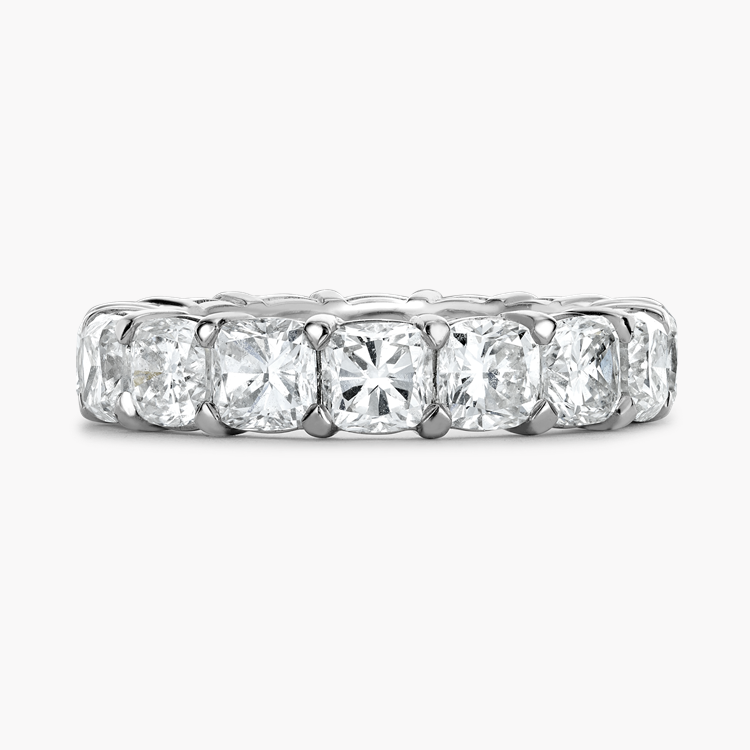 Cushion Cut Diamond Eternity Ring Cushion Cut, Eternity, Claw Set_2
