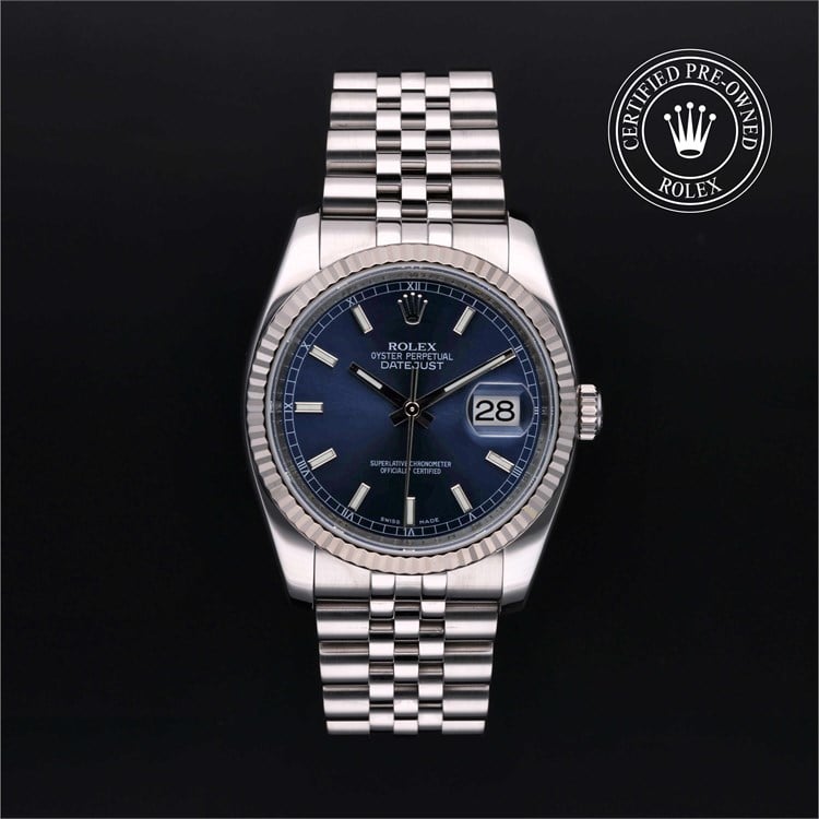 Datejust 36 with a bezel and bracelet