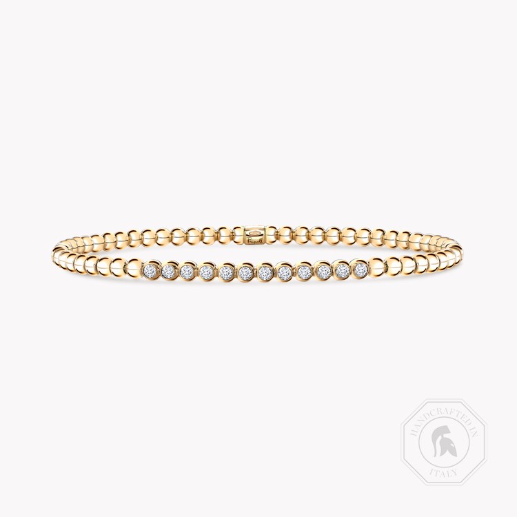 Bohemia Diamond Bracelet Brilliant Cut, Rubover Set_1