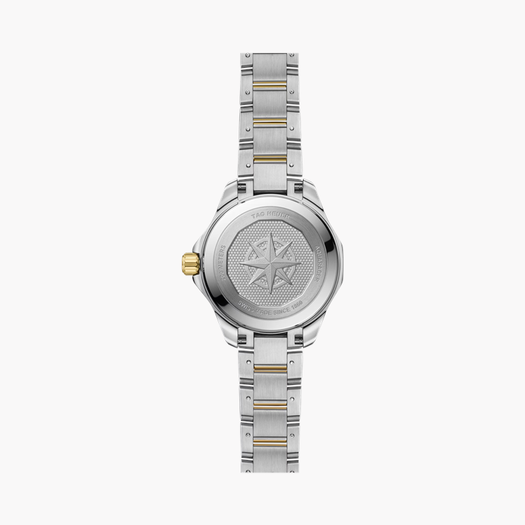 Tag Heuer Aquaracer Professional 200 Solargraph 34mm, White Dial, Baton Numerals_3