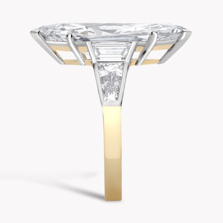 Marquise Cut 5.03ct Diamond Solitaire Ring Marquise Cut, Claw Set_4