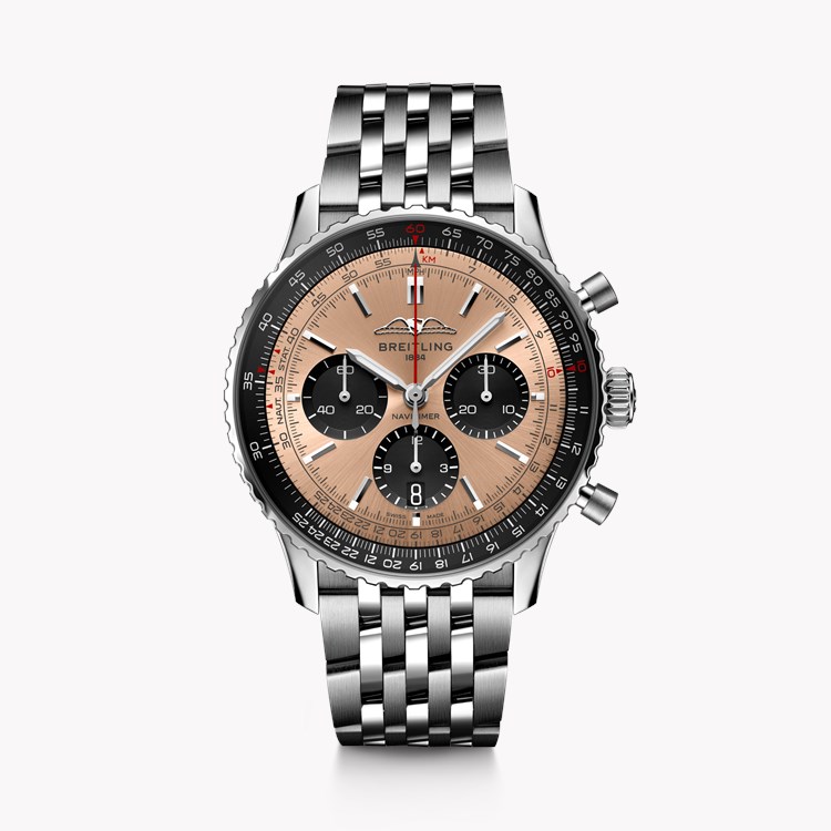 Breitling Navitimer B01 Chronograph 43 43mm, Copper Dial, Baton Numerals_1
