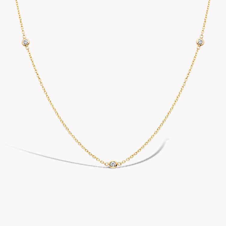 Sundance Diamond Necklace Brilliant Cut, Rub Over Set_2