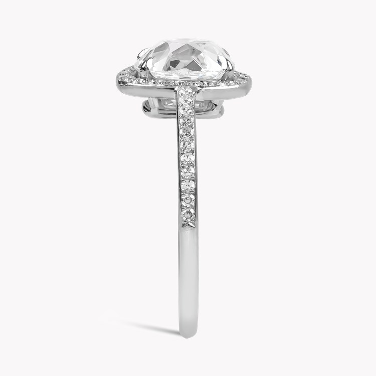 Old Cut 1.66ct Diamond Cluster Ring Old Cut, Claw Set_4