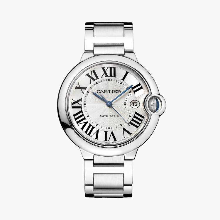Cartier Ballon Bleu de Cartier 42mm, Silver Dial, Roman Numerals_1