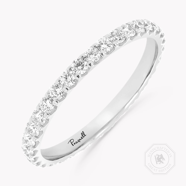 Brilliant Cut Diamond Eternity Ring Brilliant cut, Claw set_1