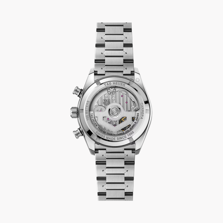 TAG Heuer Carrera Chronograph Sport 42mm, Silver Dial, Arabic Numerals_3