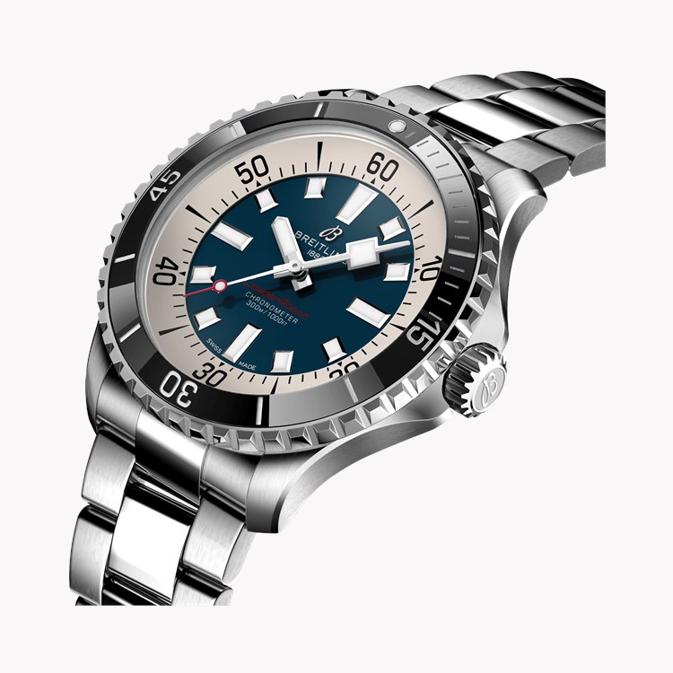 Breitling Superocean Automatic 44 44mm, Blue Dial, Baton Numerals_3