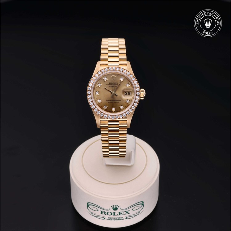 Rolex Lady-Datejust 26 1991, 26mm, 18ct Yellow Gold