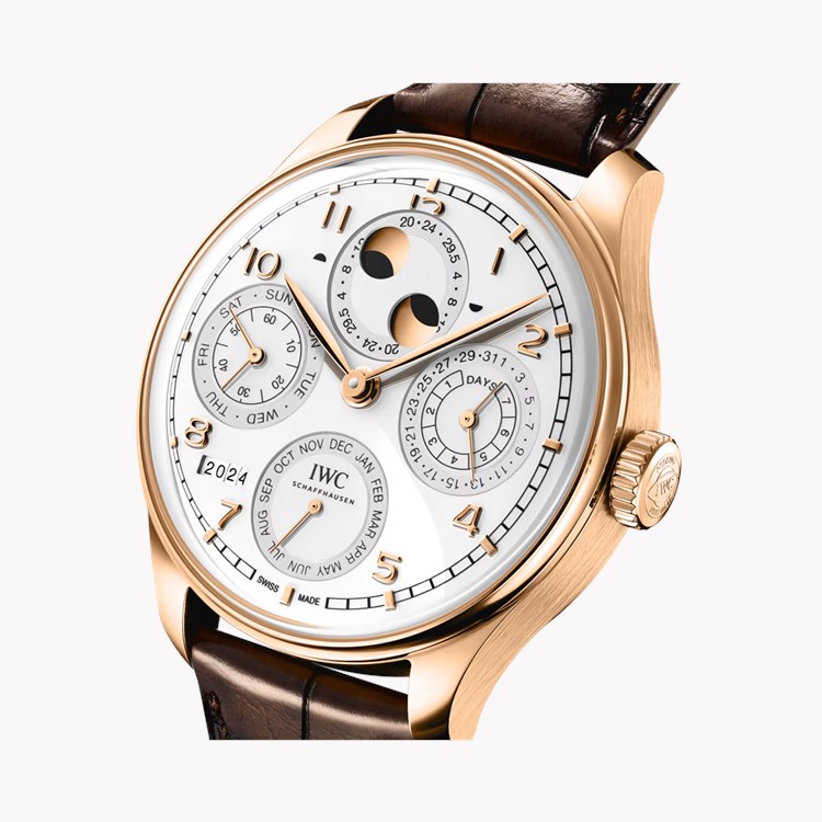 IWC Portugieser Perpetual 44.4mm, Silver Dial, Arabic Numerals_3
