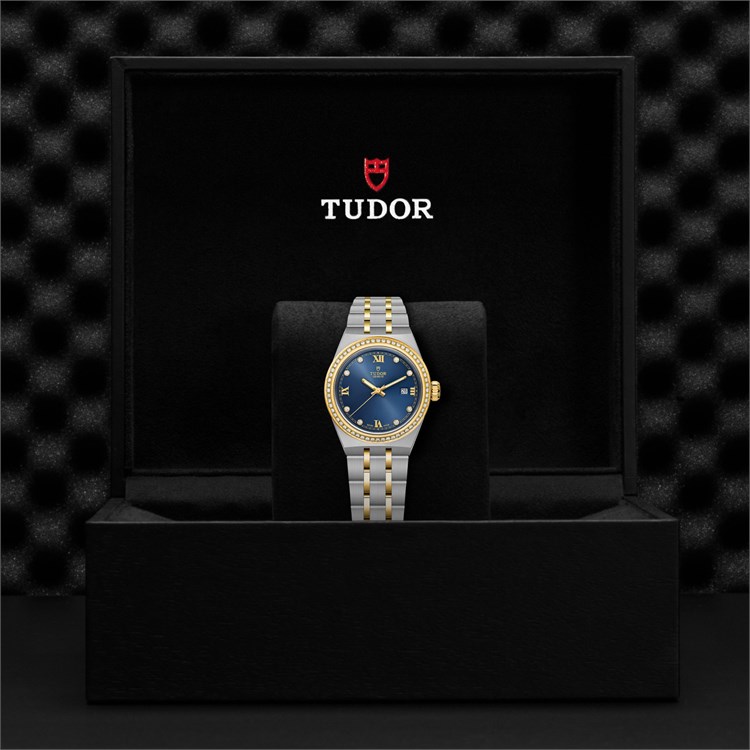 Tudor Royal 28mm, Diamond Set  Dial, Roman Numerals_4