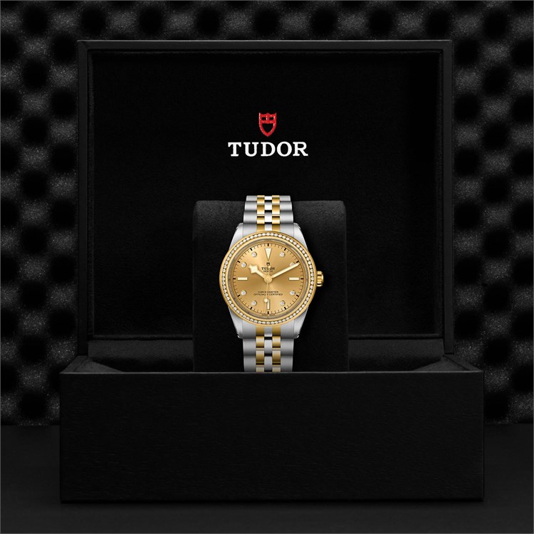 Tudor Black Bay One 39 S&G 39mm, Gold Dial, Diamond Numerals_3