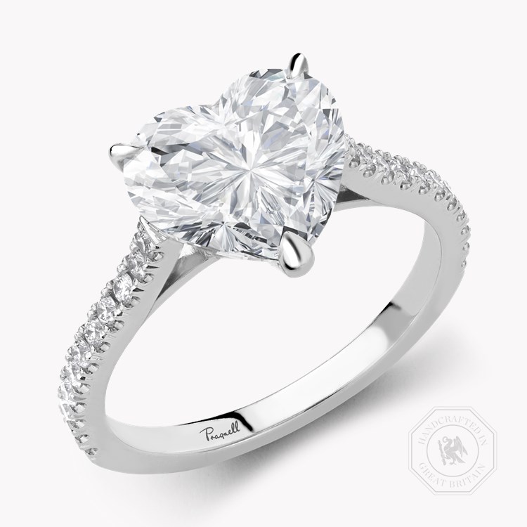Aurora 3.22ct Heart-shaped Diamond Ring Heart Shape, Claw Set_1