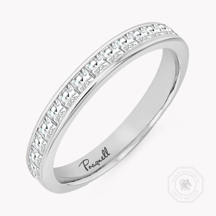 French Cut Diamond Eternity Ring
