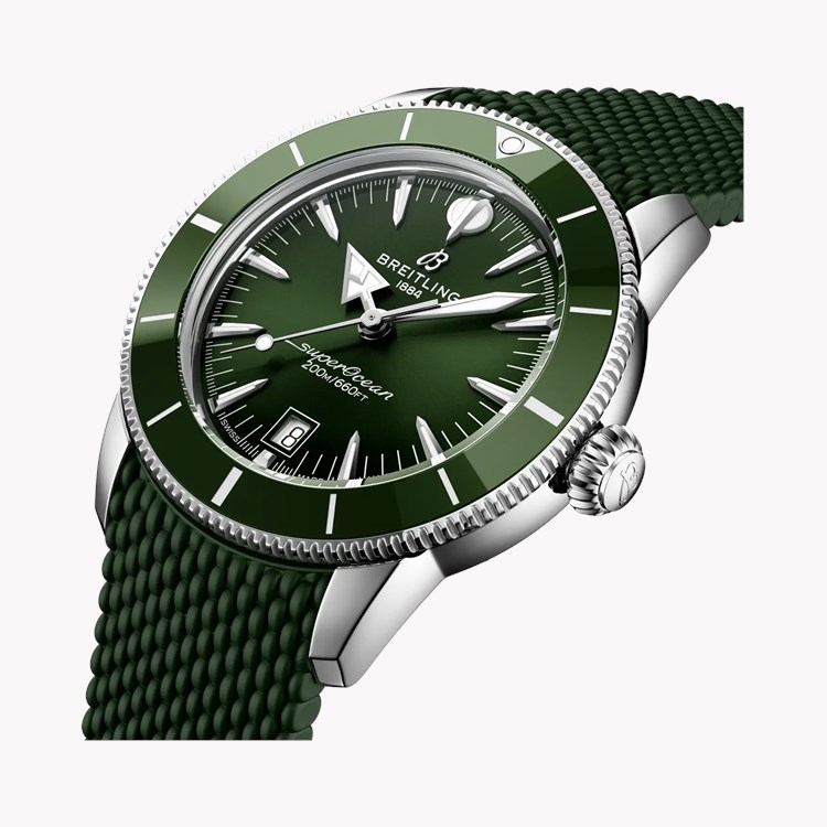 Breitling Superocean Heritage B31 Automatic 42 42mm, Green Dial, Baton Numerals_2