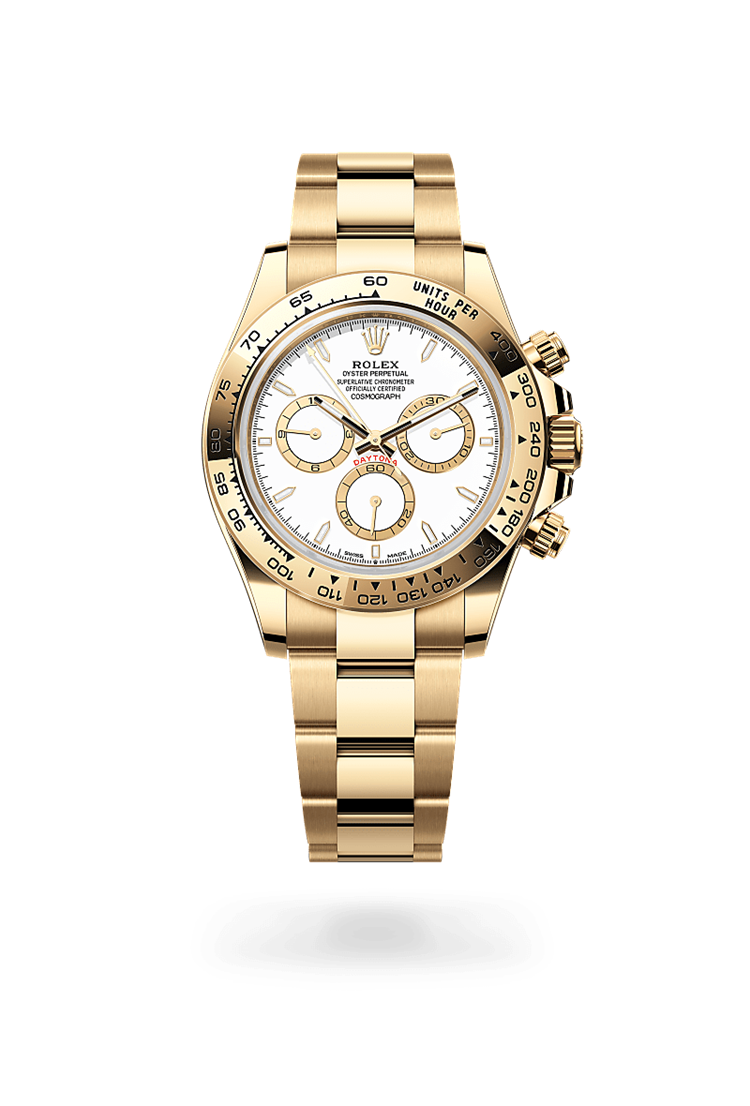 Cosmograph Daytona, Oyster, 40 mm, yellow gold