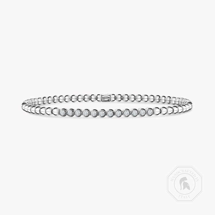 Bohemia Diamond Bracelet Brilliant Cut, Rubover Set_1