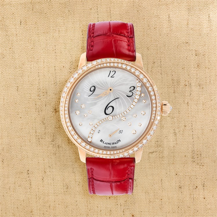 Pre-Owned Blancpain Ladybird 36.8mm, Mother of Pearl Dial, Arabic Numerals_1