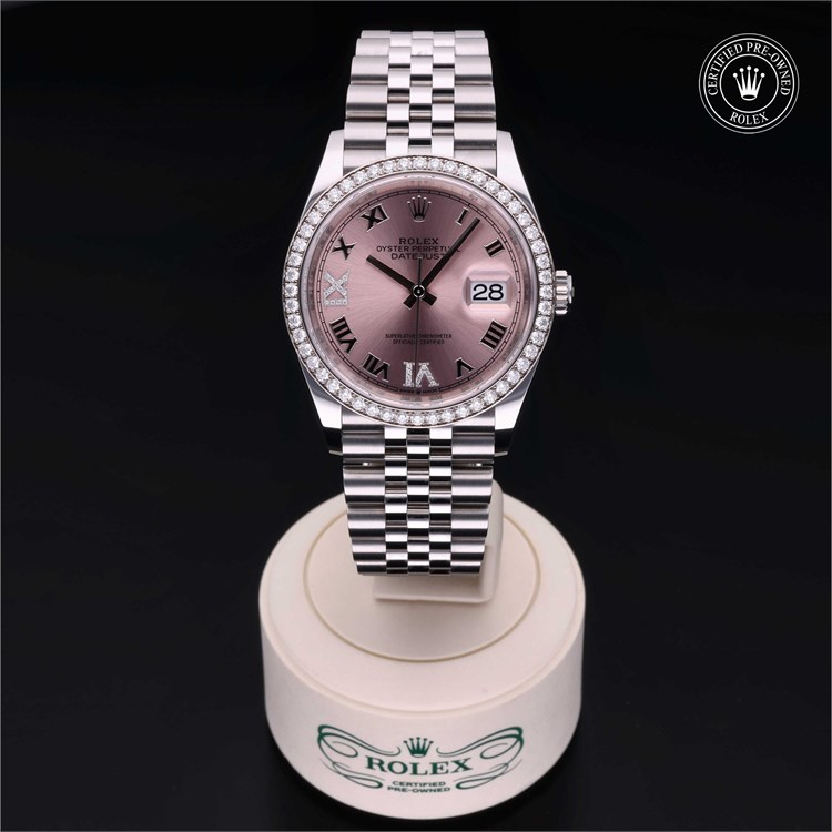 Rolex Datejust 36 2023, 36mm, Oystersteel and White Gold