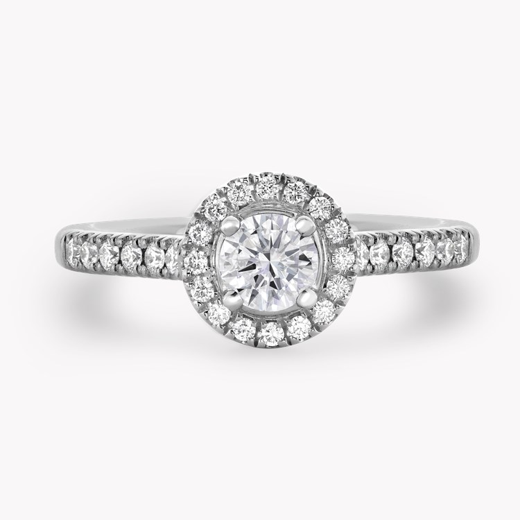 Celestial 0.33ct Brilliant Cut Diamond Cluster Ring Brilliant cut, Claw set_2
