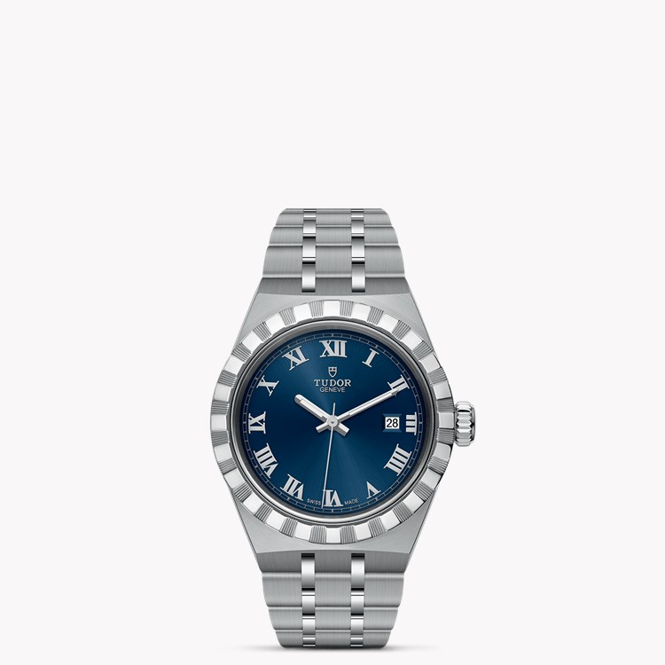 Tudor Royal 28mm. Blue Dial. Roman Numerals_1