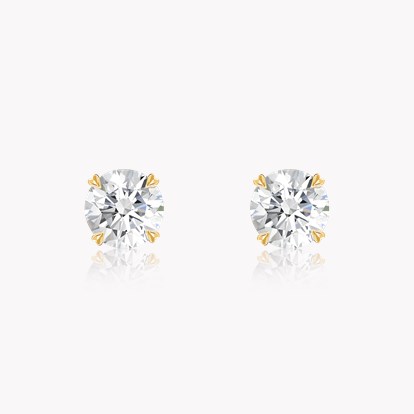 Windsor Diamond Stud Earrings 1.00ct in 18ct Yellow Gold