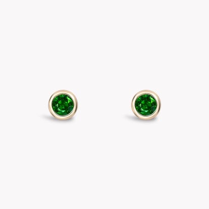 Sundance Emerald Stud Earrings 0.44ct in 18ct Yellow Gold