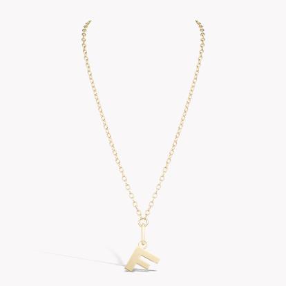 Letter F Pendant Charm