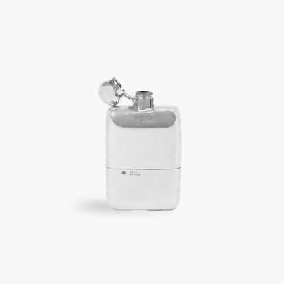Silver Queen Victoria Hip Flask