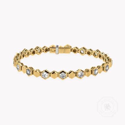 Honeycomb 3.72ct Diamond Bracelet