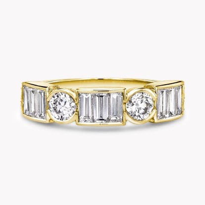 Antrobus Diamond Half Eternity Ring