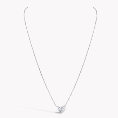 Heart Cut Diamond Pendant