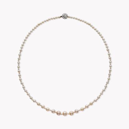 Belle Époque Saltwater Pearl Necklet