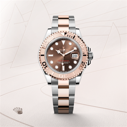 Yacht-Master 40, Oyster, 40 mm, Oystersteel and Everose gold watch