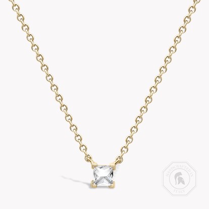 RockChic Diamond Solitaire Necklace
