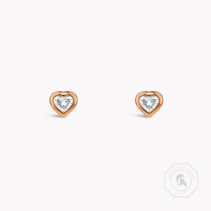 Sundance Diamond Earrings 0.41ct in 18ct Rose Gold