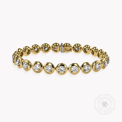 Skimming Stone 7.25ct Diamond Line Bracelet
